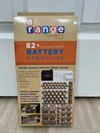 A Range Battery Organizer New 82 Batteries Mount. Fixed Price $19.99.