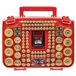 Double-sided Battery Organizer Case Clear Cover With Tester, 150 Storage. Fixed Price $18.69.
