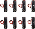 (8-pack) Single Aa Battery Holder With Cord Wire Leads 1 X 1.5v Batteries Cas. Fixed Price $10.39.