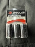 Streamlight 85180 3v Cr123a Lithium Batteries, 6-pack, Black. Fixed Price $24.99.