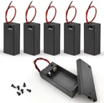 6pcs 9v Battery Holder,9 Volt Holder With Leads Widely Used In Student E. Fixed Price $13.37.