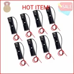 Aobao 8pcs Single Aa Battery Holder 1 X 1.5v Case Box With Lea. Fixed Price $9.23.