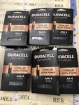 New 6x4 Pack Duracell Optimum Aaa Batteries,, Opt2400b4prt. Fixed Price $34.99.