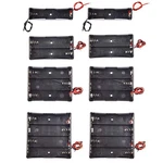Qteatak 8 Pack 18650 Battery Holder Bundle With Wire 1 8pcs. Fixed Price $16.04.