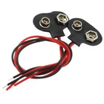 Lbtodh 9v Battery Clip Connector 2pcs T-type 9 Volt Wires Leads. Fixed Price $11.99.