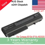 Battery For Hp/compaq 6910p Nc6100 Nc6120 Nc6220 Nc6230 Nc6400 Nx6110 Nx6120 Us. Fixed Price $17.49.