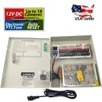 16ch Power Supply Box Cctv Security Cameras 18 Port 12v Dc Auto Reset & Key Lock. Fixed Price $35.99.