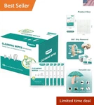 50 Individually Wrapped Hearing Aid Cleaning Wipes Rinse Free. Fixed Price $18.99.