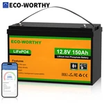 Eco-worthy 1920wh 12v 150ah Lifepo4 Lithium Battery Bluetooth Rv Trolling Motor. Fixed Price $249.99.
