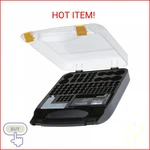 Amazon Basics Battery Organizer With Tester, Wall-mounted Design, Handle Holds 1. Fixed Price $23.63.