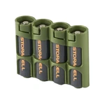 Storacell By Powerpax Slimline Aa Battery 4 Count (pack Of 1), Military Green. Fixed Price $10.58.