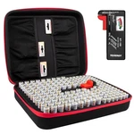 Tenergy Large 100 Aa Battery Holder Organizer Case Storage Box With Tester. Fixed Price $43.18.