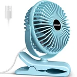 Beskar Clip On Fan, 6 Inch Portable Fan With Strong Airflow,3 Speeds Small. Fixed Price $23.79.